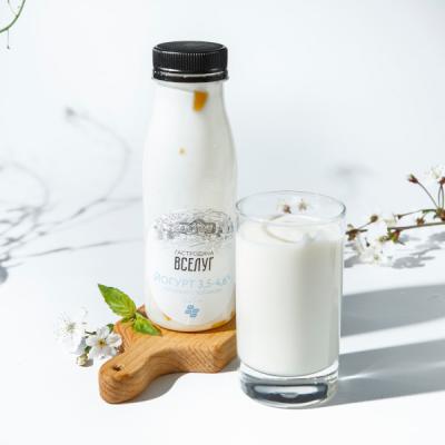 Йогурт питьевой из коровьего молока фермерский (персик)